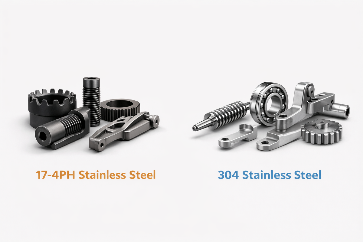 17-4PH vs 304 Stainless Steel for Metal Injection Molding (MIM) Components