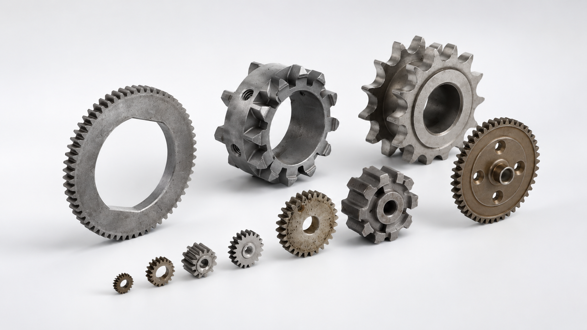 Sintered Powder Metallurgy Component with Uniform Texture and High-Accuracy Detail