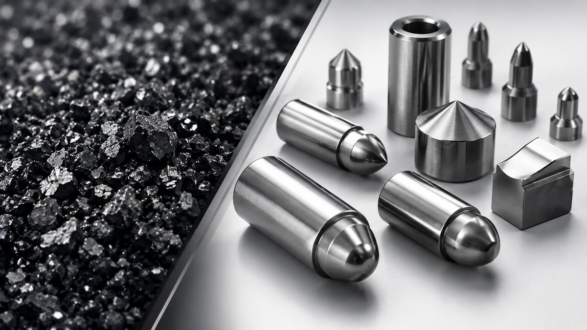 Sintered Tungsten Carbide: Process, Properties, and Custom Part Applications